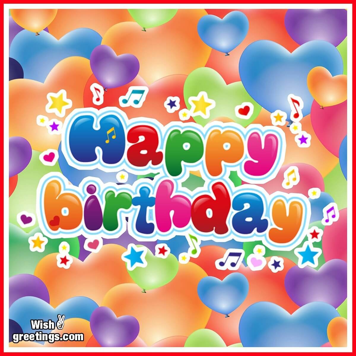 Happy Birthday Wishes Balloon Pictures - Wish Greetings