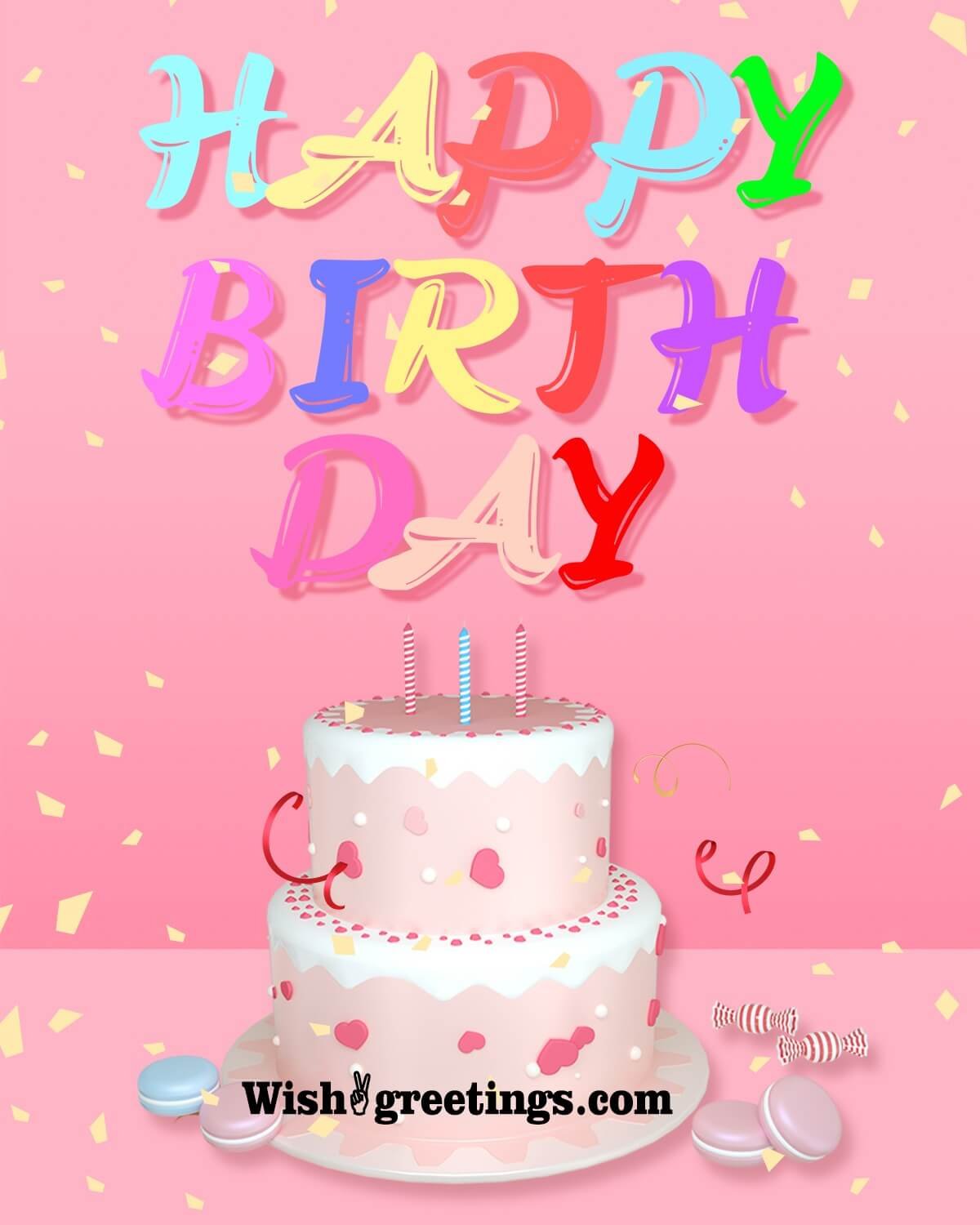 Happy Birthday Wishes Cake Images - Wish Greetings