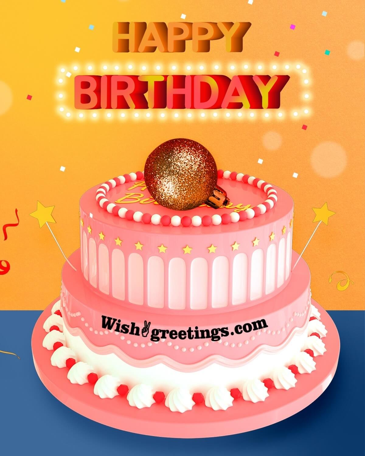 Collection Of Amazing Full 4k Birthday Cake Wishes Images Top 999