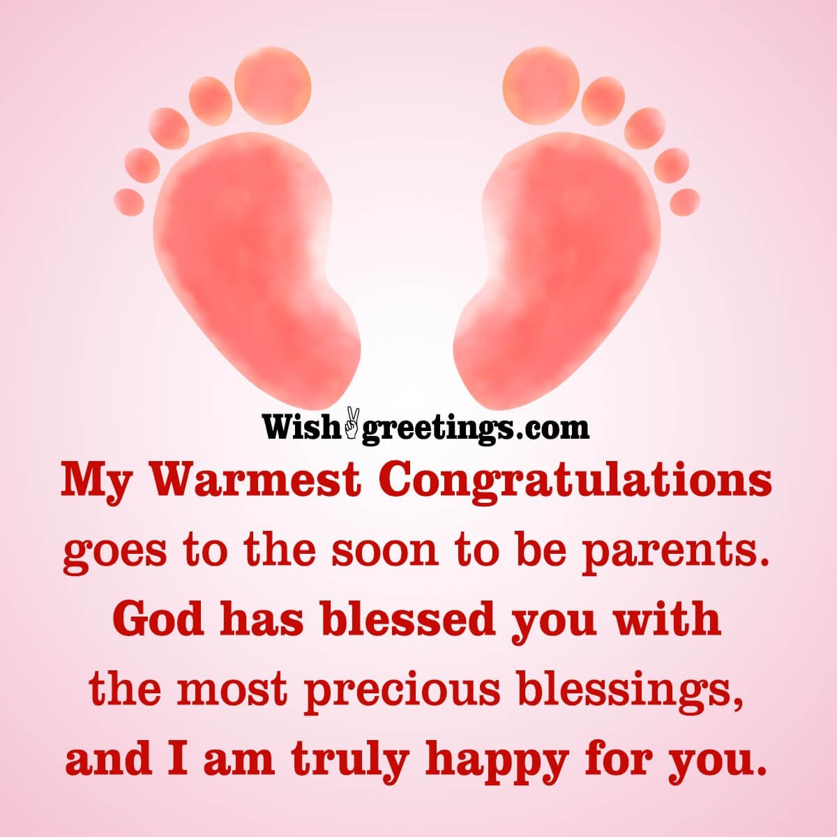 Warmest Congratulations For To Be Parents