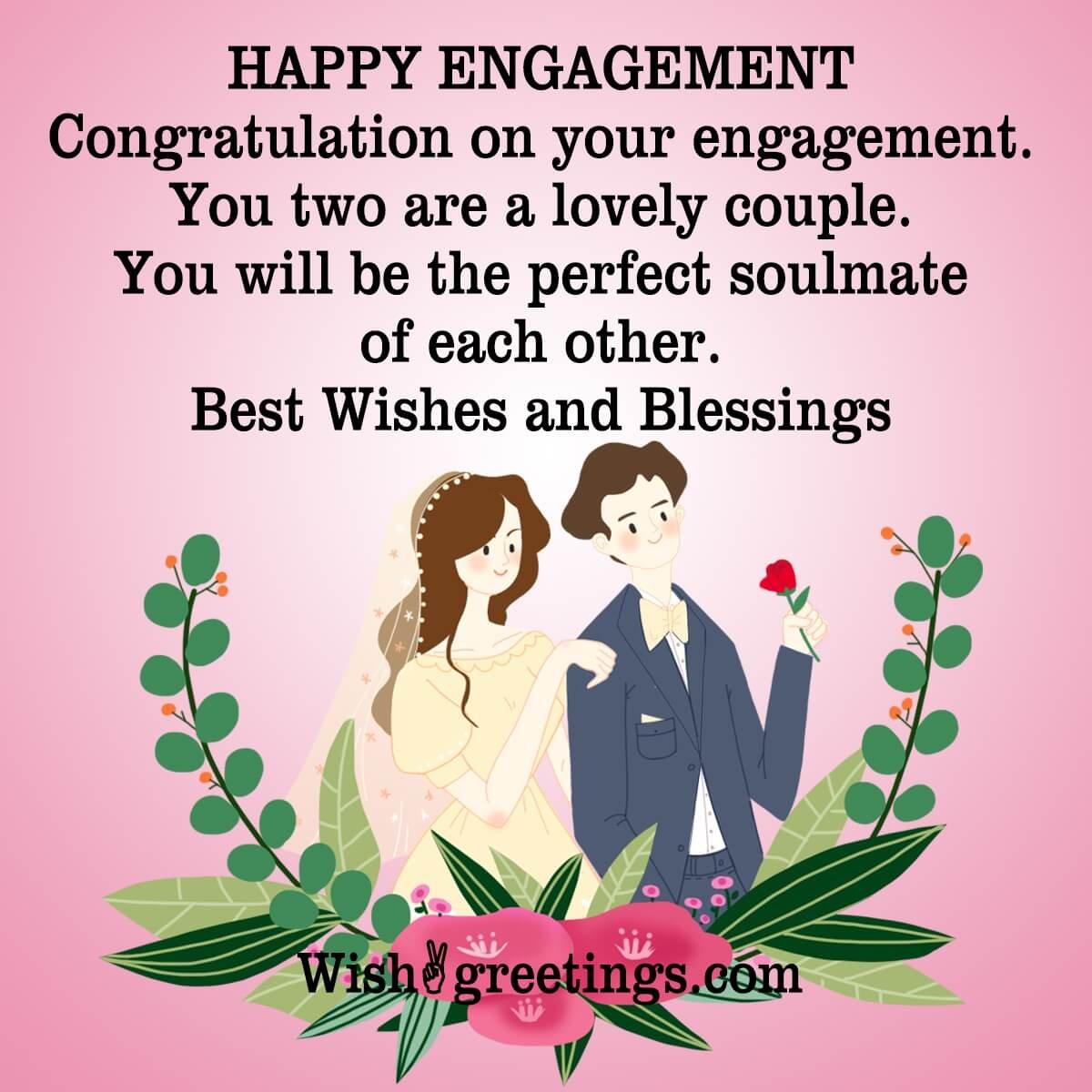 Best Wishes And Blessings On Engagement