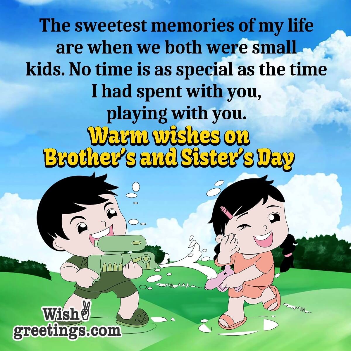 Brother’s And Sister’s Day Wishes Messages