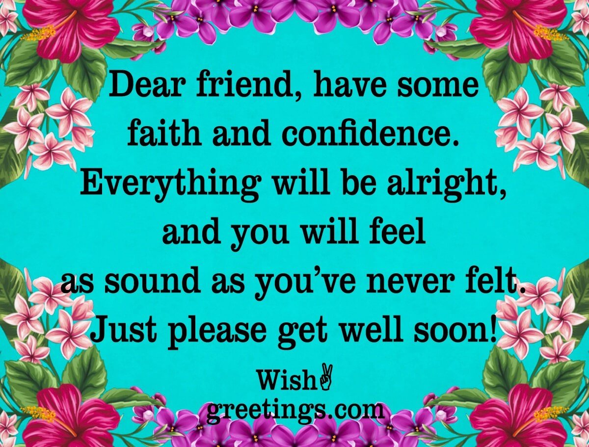 Get Well Soon Wishes Images - Wish Greetings