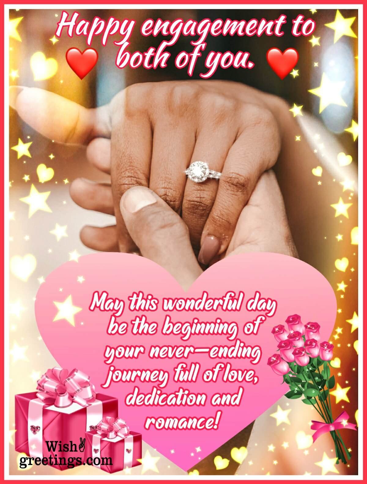 Engagement Wishes Images - Wish Greetings
