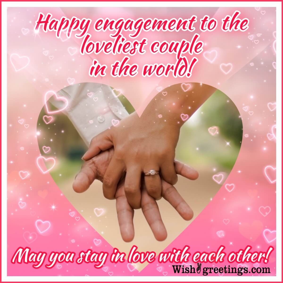 Engagement Wishes Images - Wish Greetings