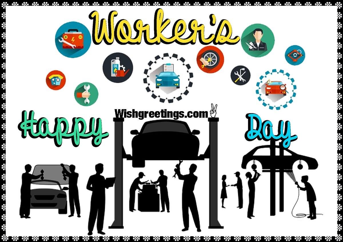 Happy Worker’s Day Card