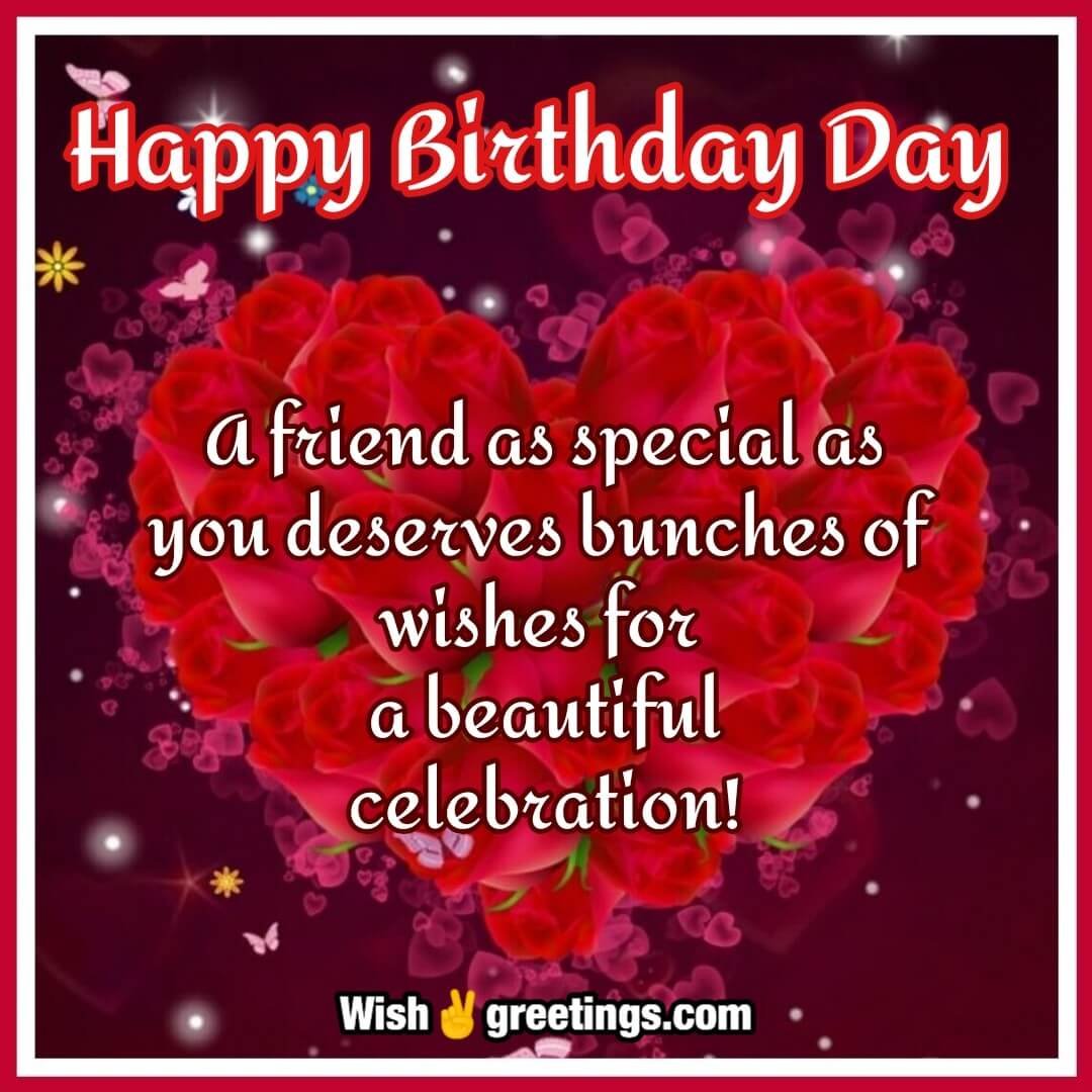 Happy Birthday Wishes Images for Friend - Wish Greetings