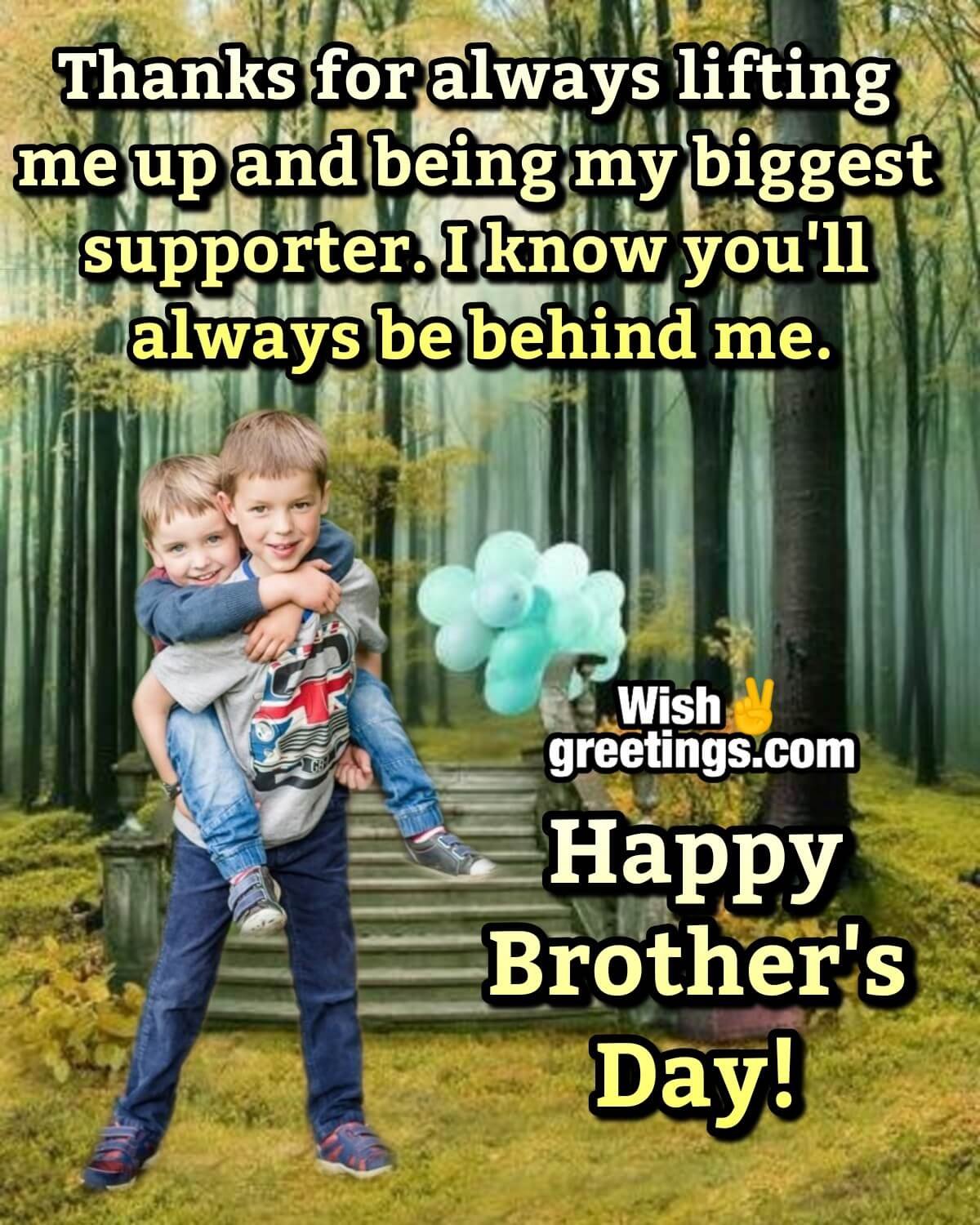 Happy Brothers Day Image