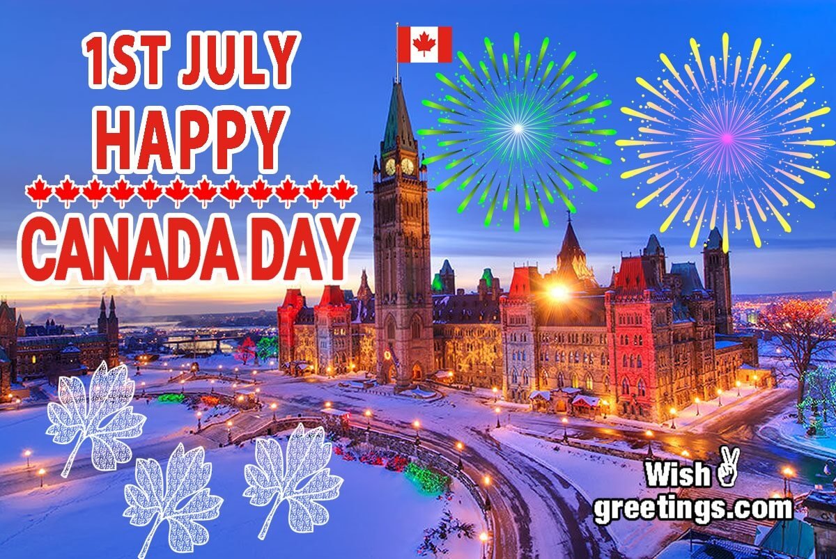 1st July Happy Canada Day
