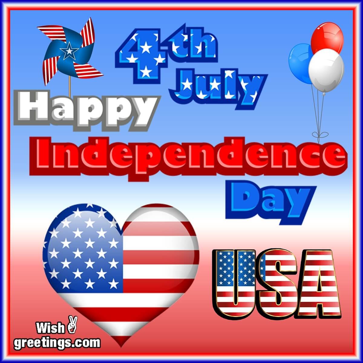 4th July Independence Day Of America Wishes Messages - Wish Greetings
