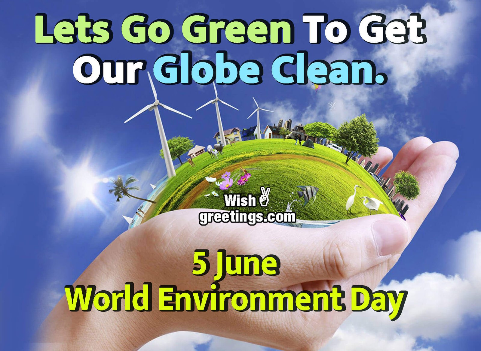 5 June World Environment Day Slogan Image