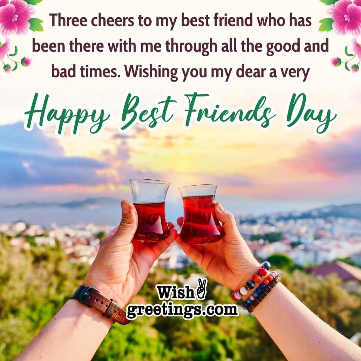 Best Friends Day Wishes Messages