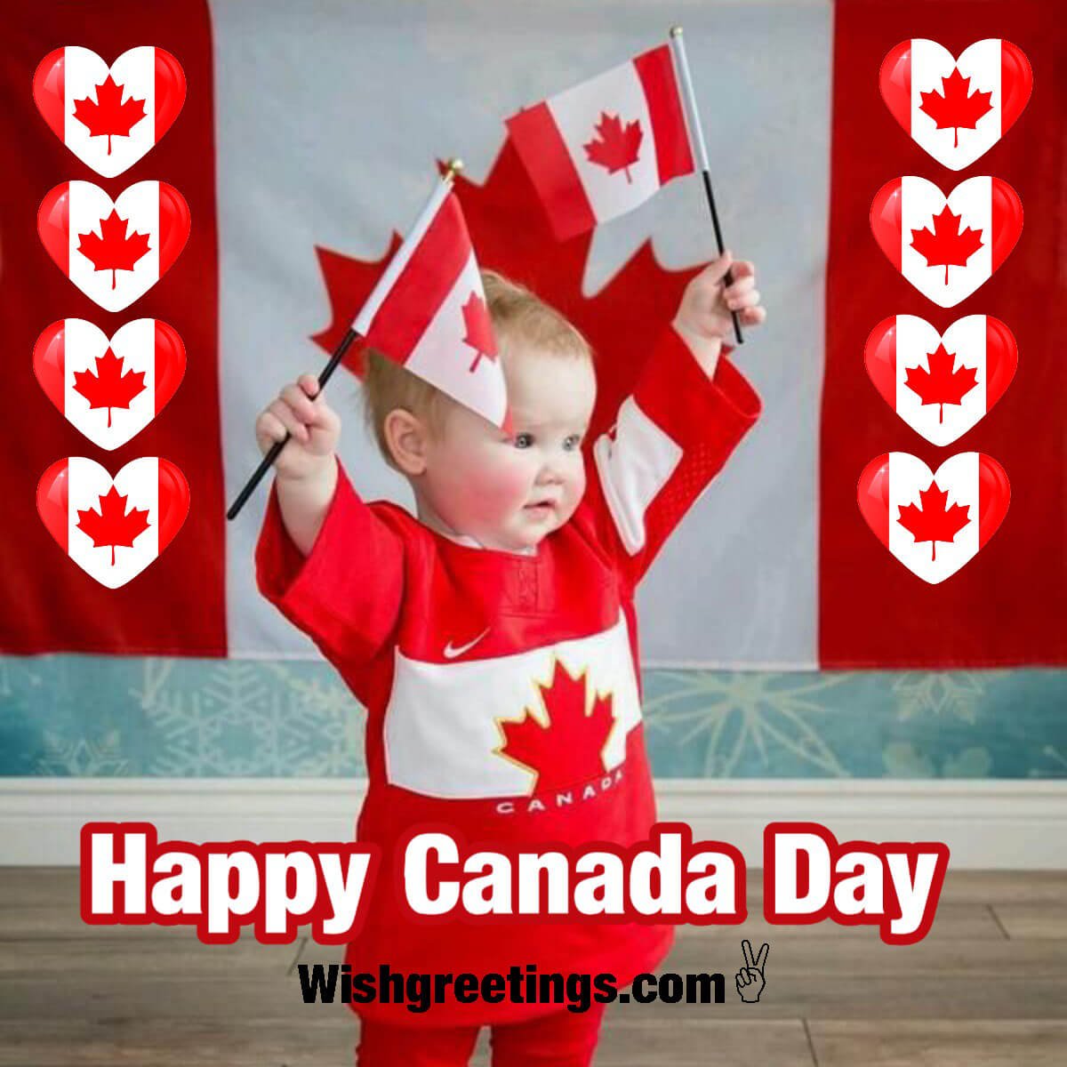 Happy Canada Day Love Photo