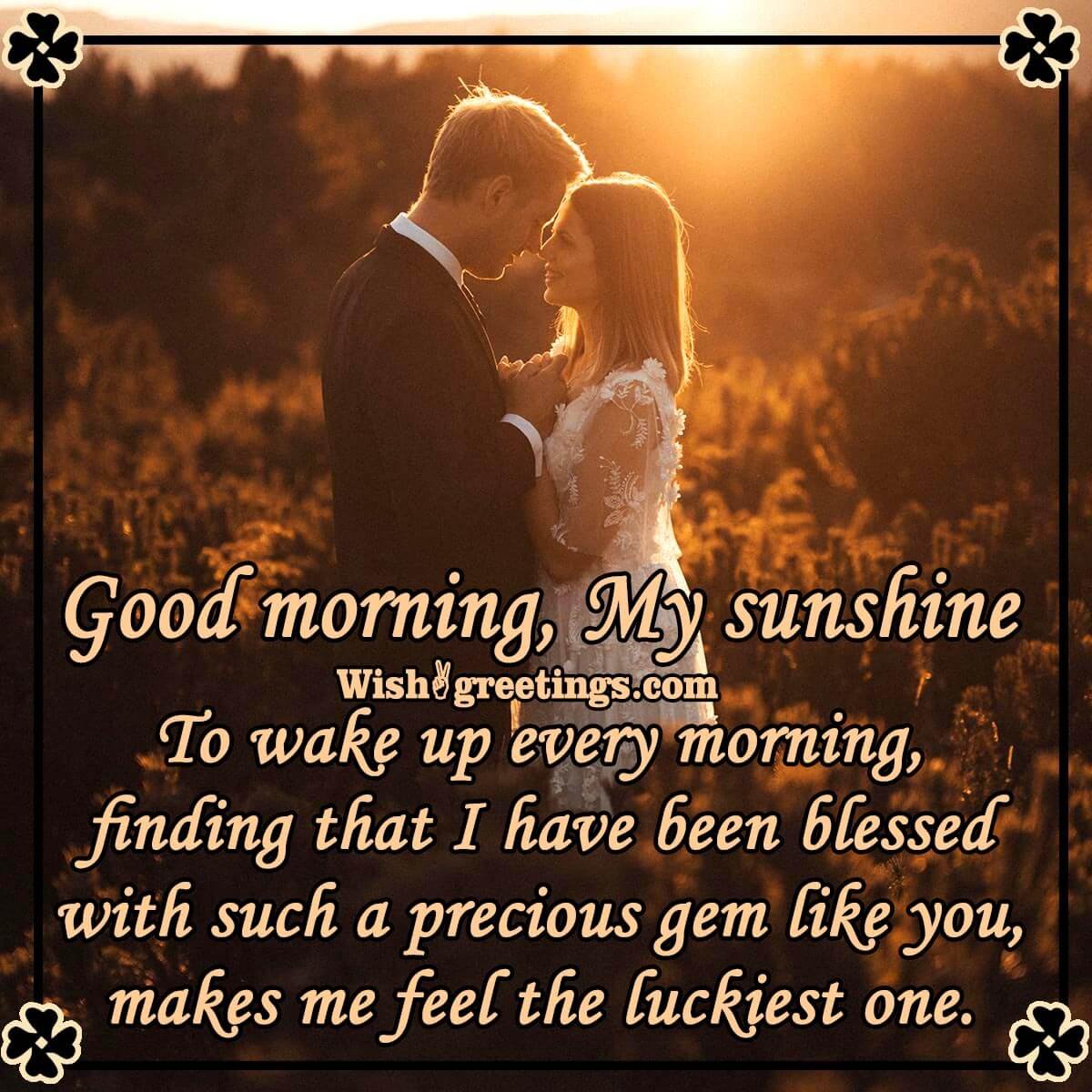 Romantic Good Morning Messages With Images - Wish Greetings