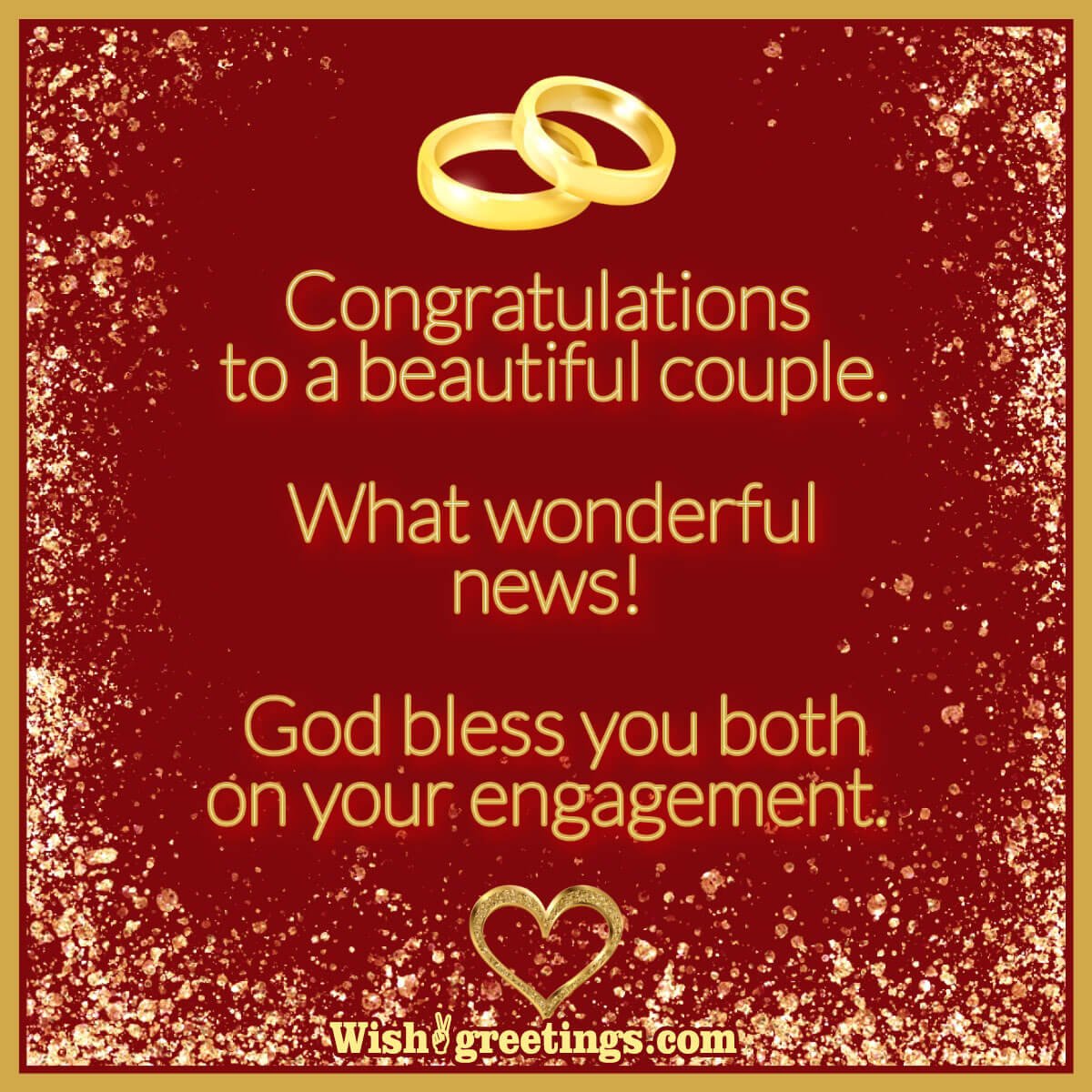 Congratulations Engagement Wishes - Wish Greetings