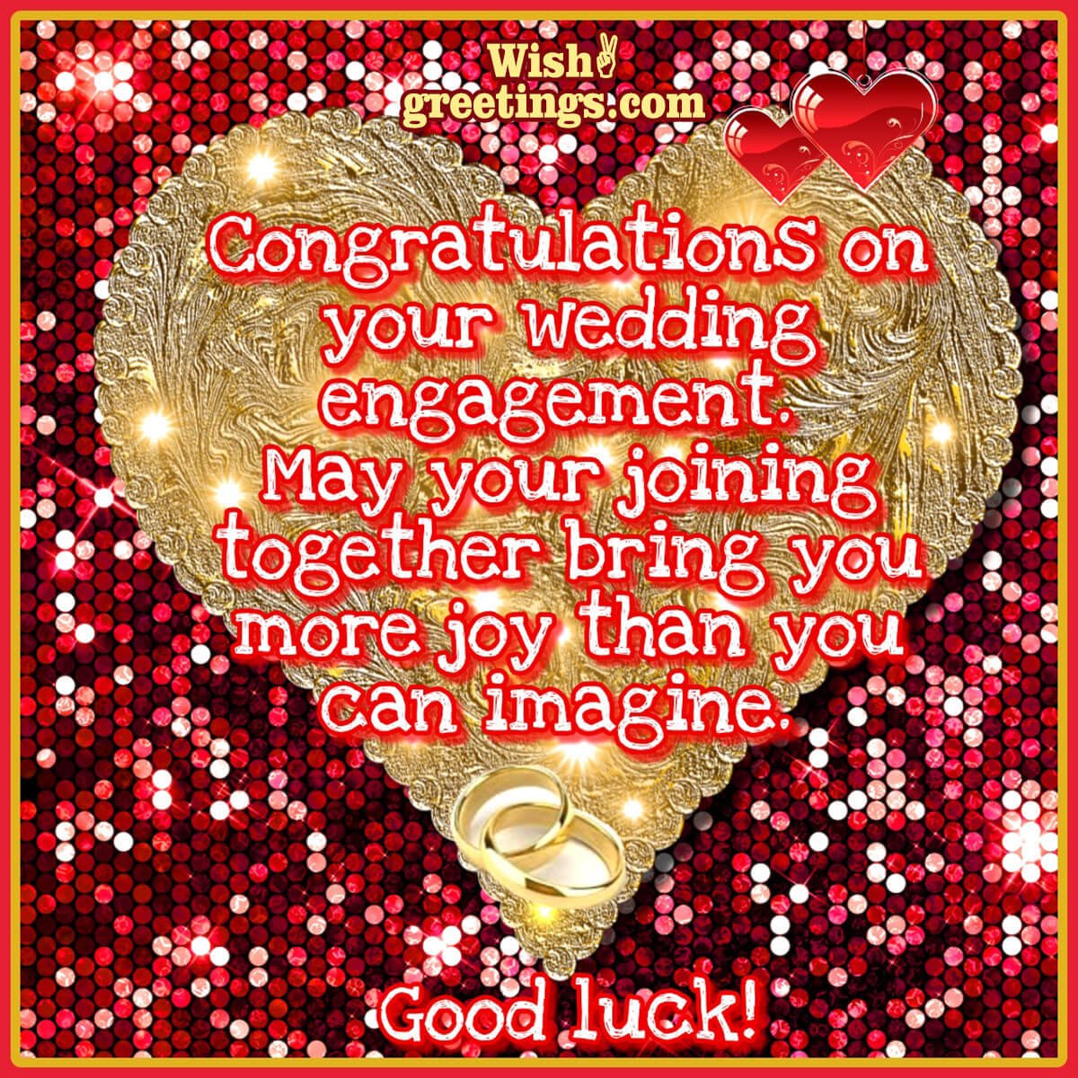 Congratulations Engagement Wishes - Wish Greetings