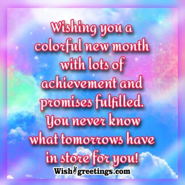 Happy New Month Messages Wish Greetings Happy New Month Messages Wish Greetings