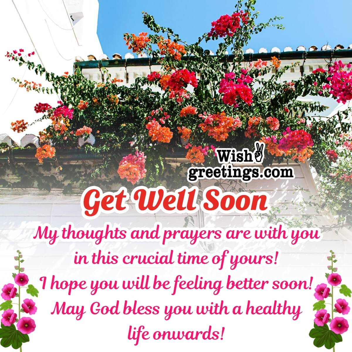 Get Well Soon Messages - Wish Greetings