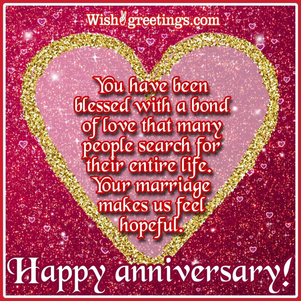 Happy Anniversary Messages - Wish Greetings
