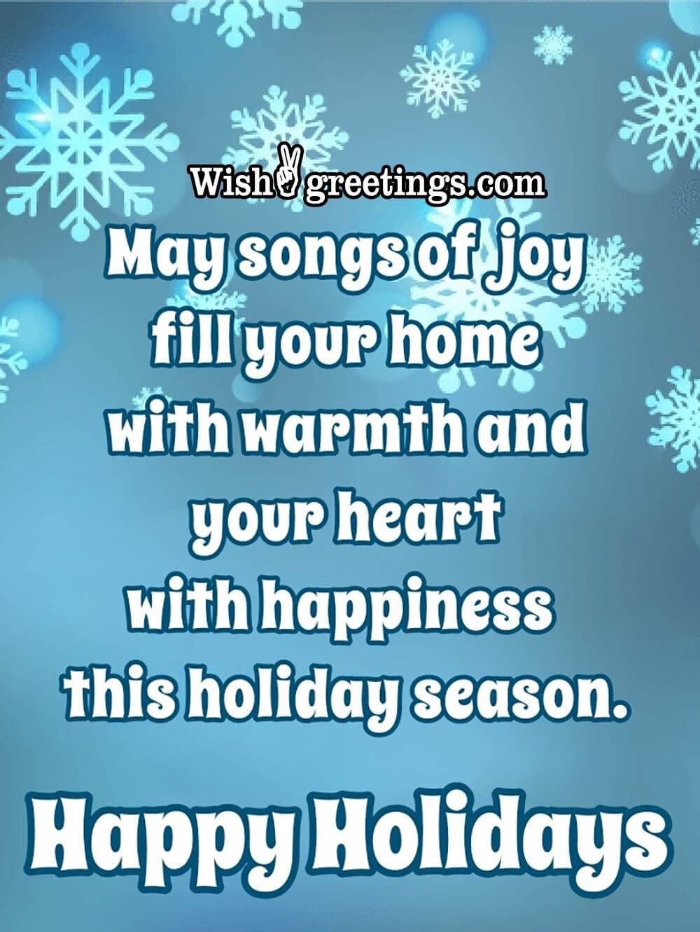 Happy Holidays Wish