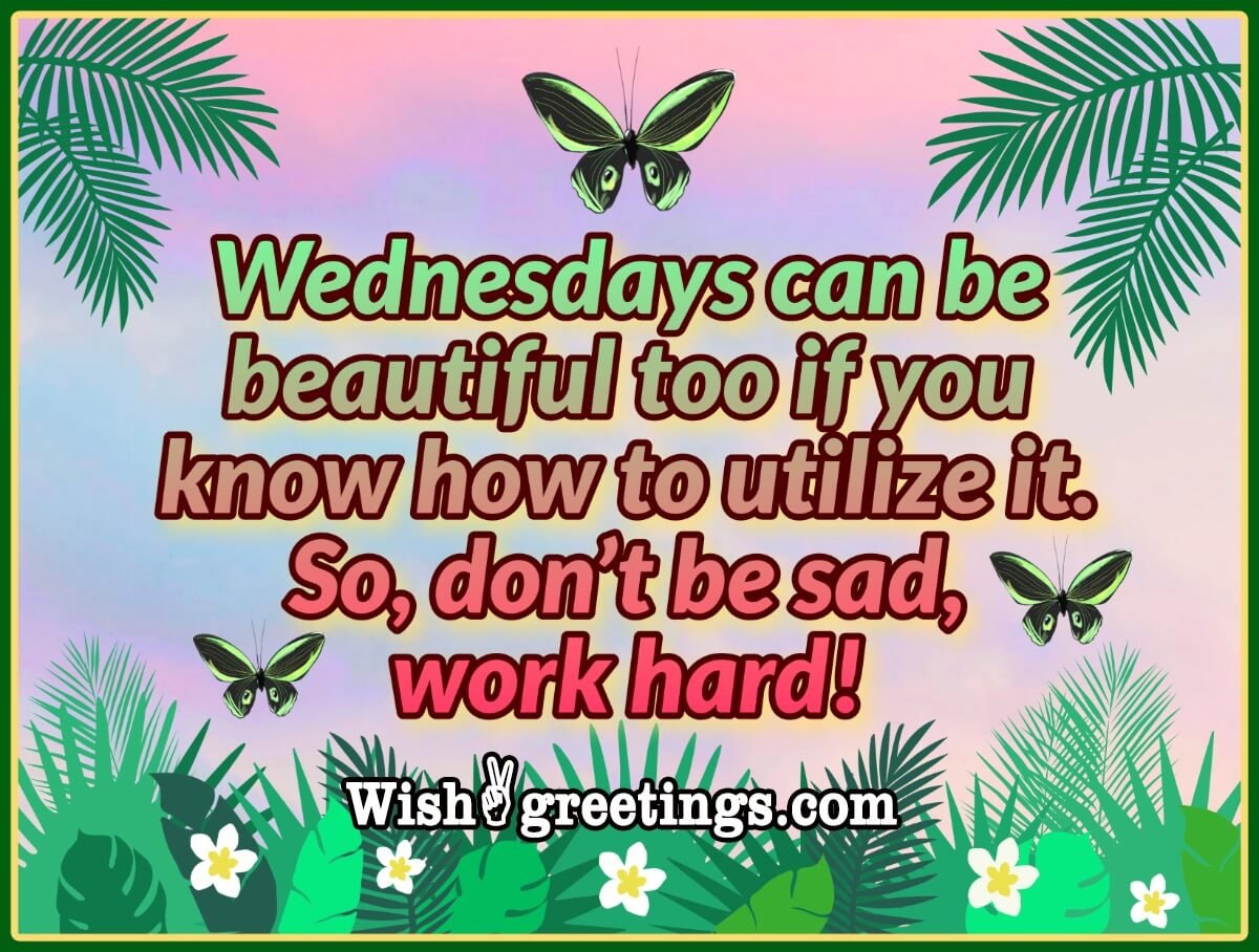 Message Pic For Wednesday