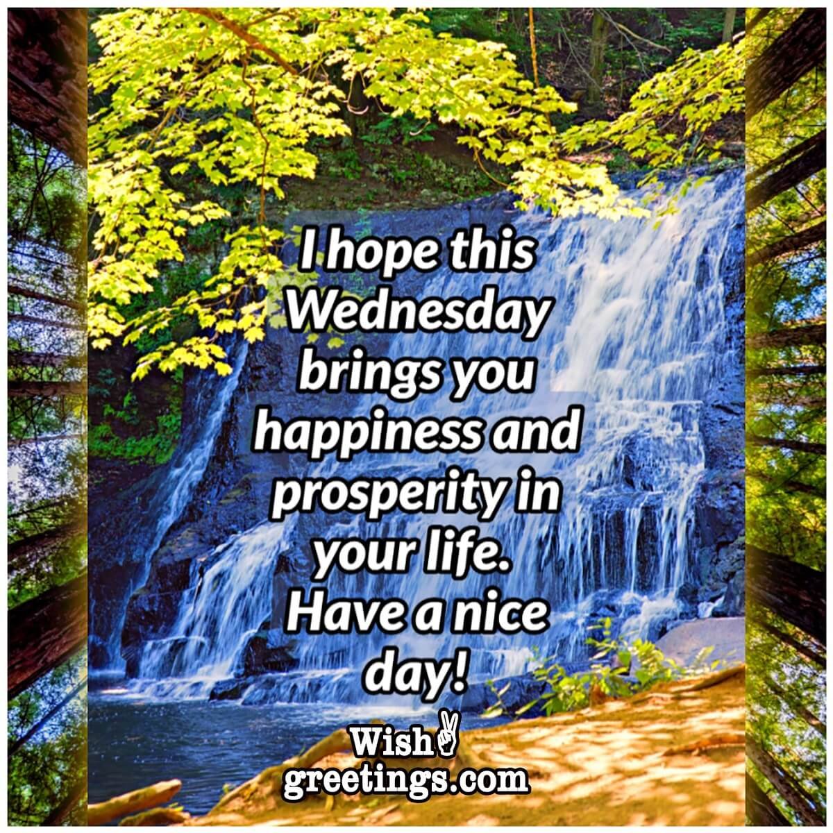 Wednesday Wish Message Pic