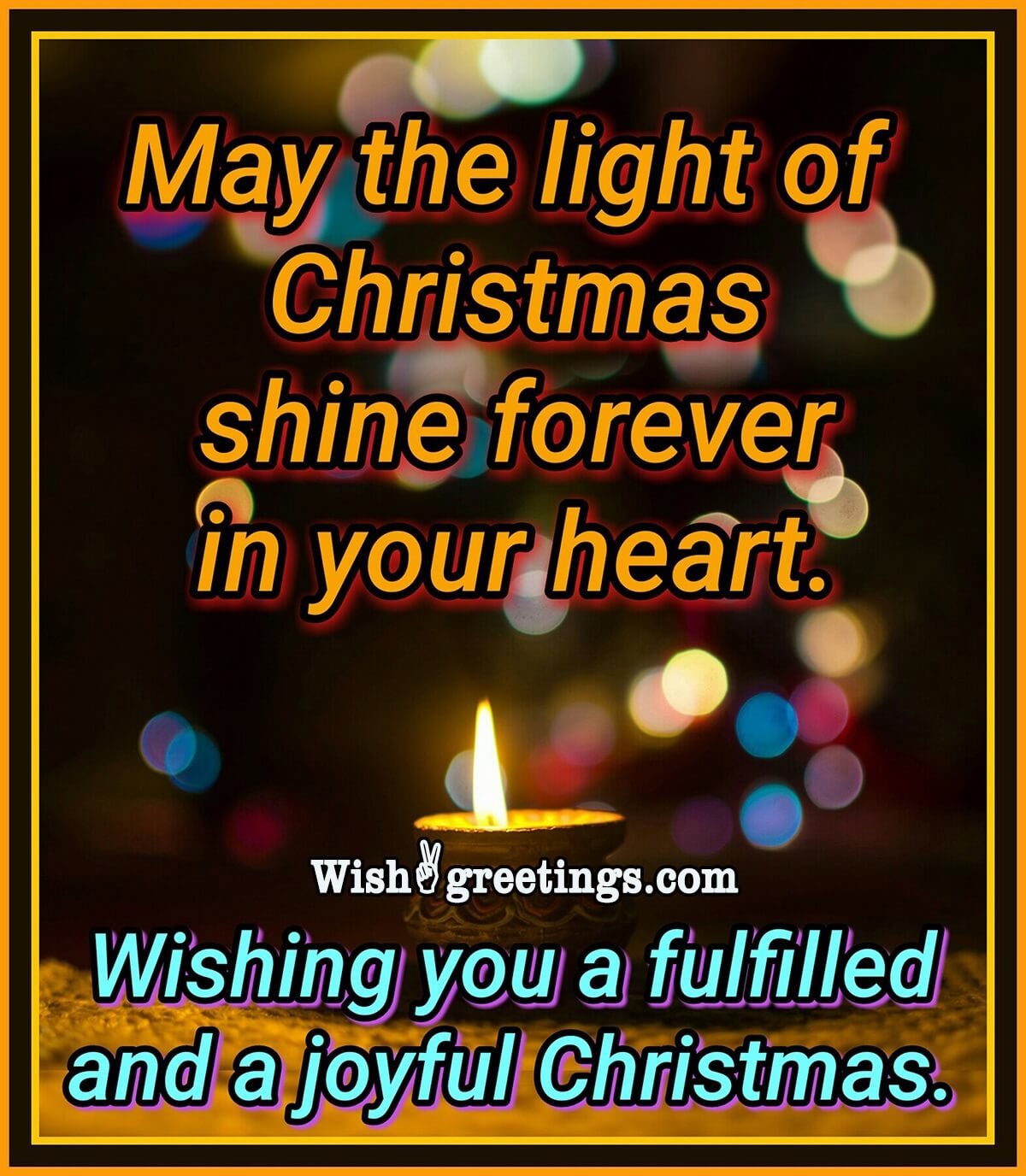 Wishing Joyous Christmas