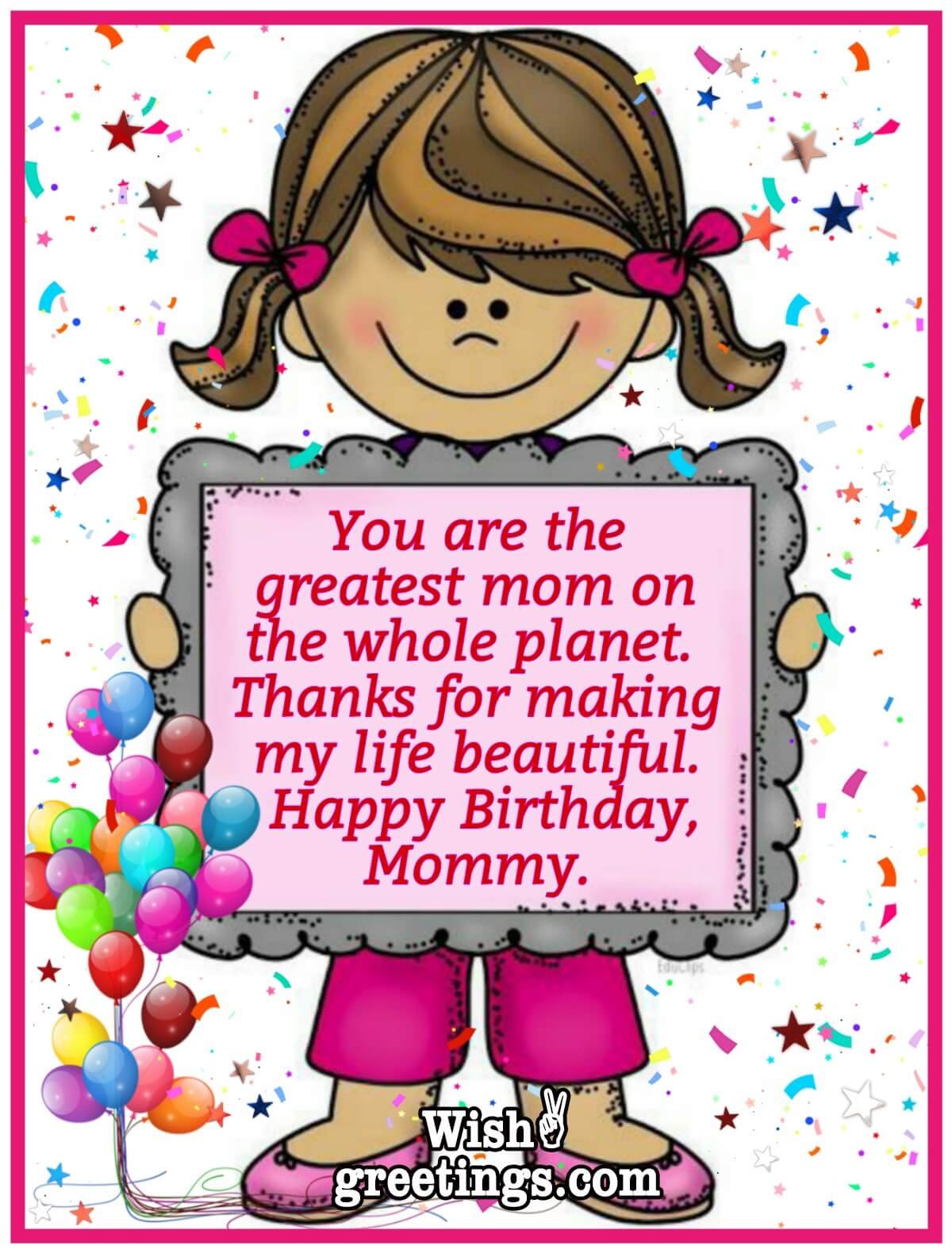 Happy Birthday Mommy