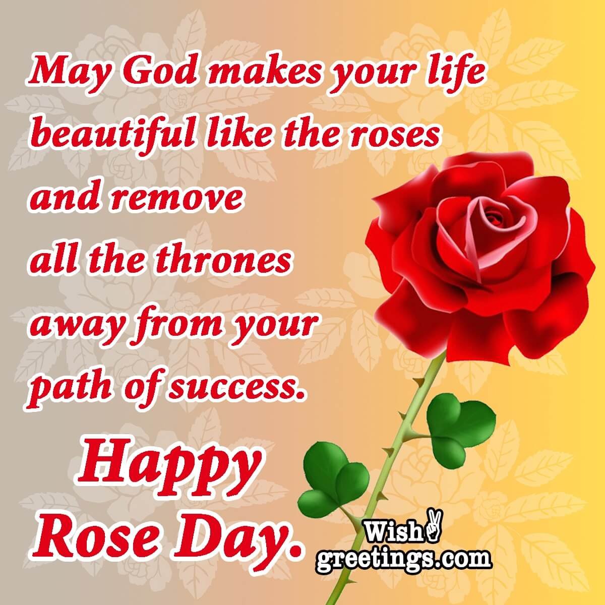 Happy  Rose Day Wishes