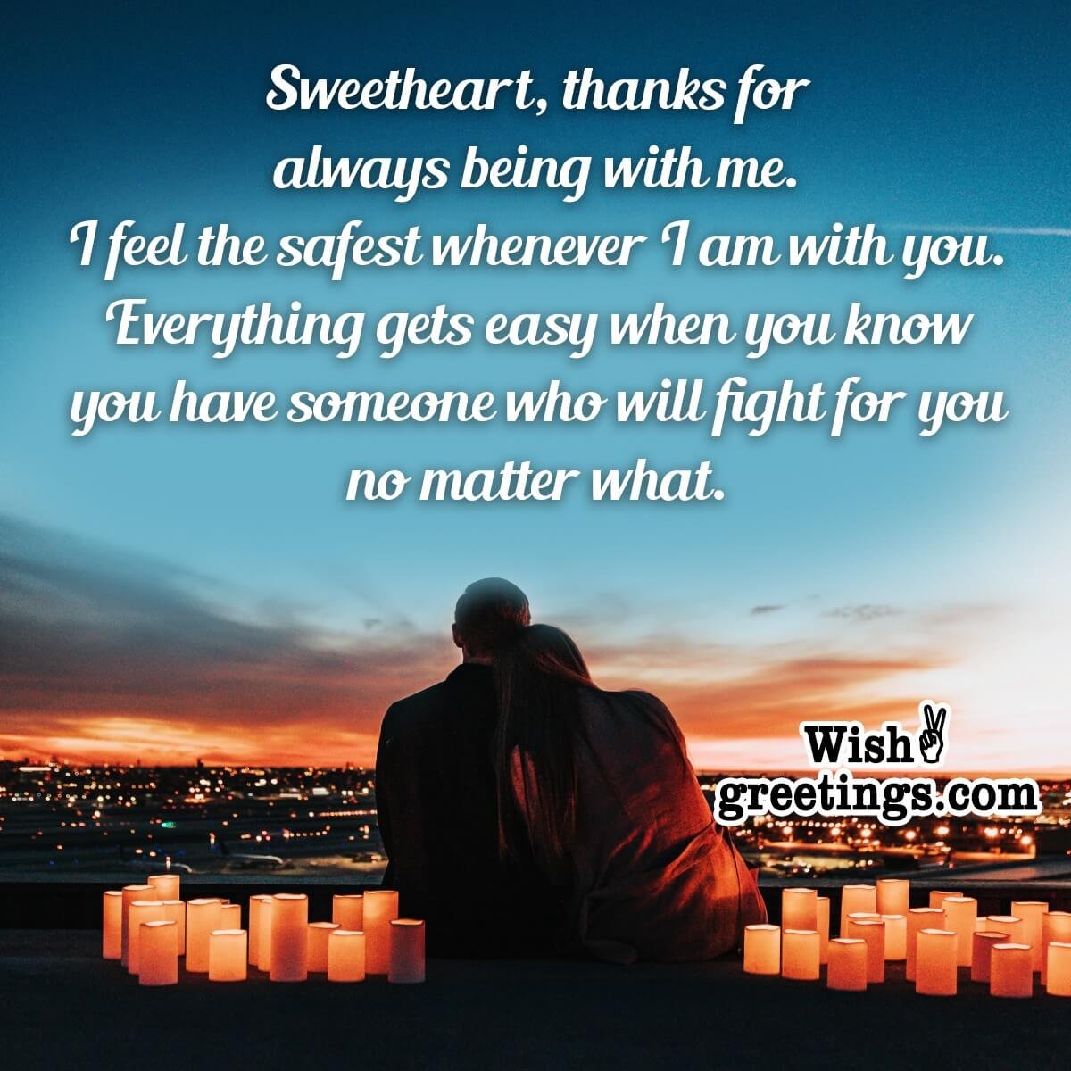 Love Messages For Sweetheart