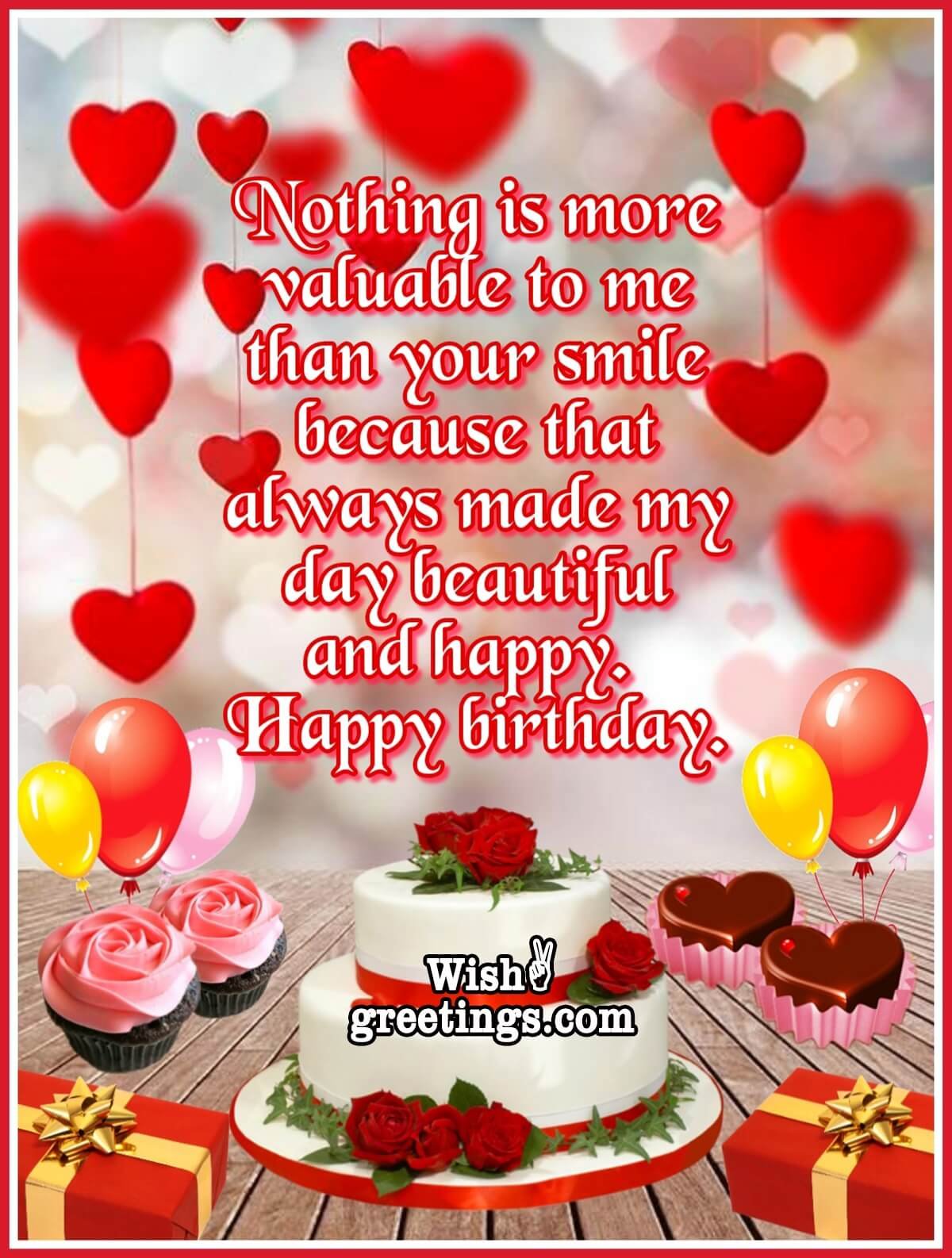 Romantic Birthday Wishes for Husband - Wish Greetings