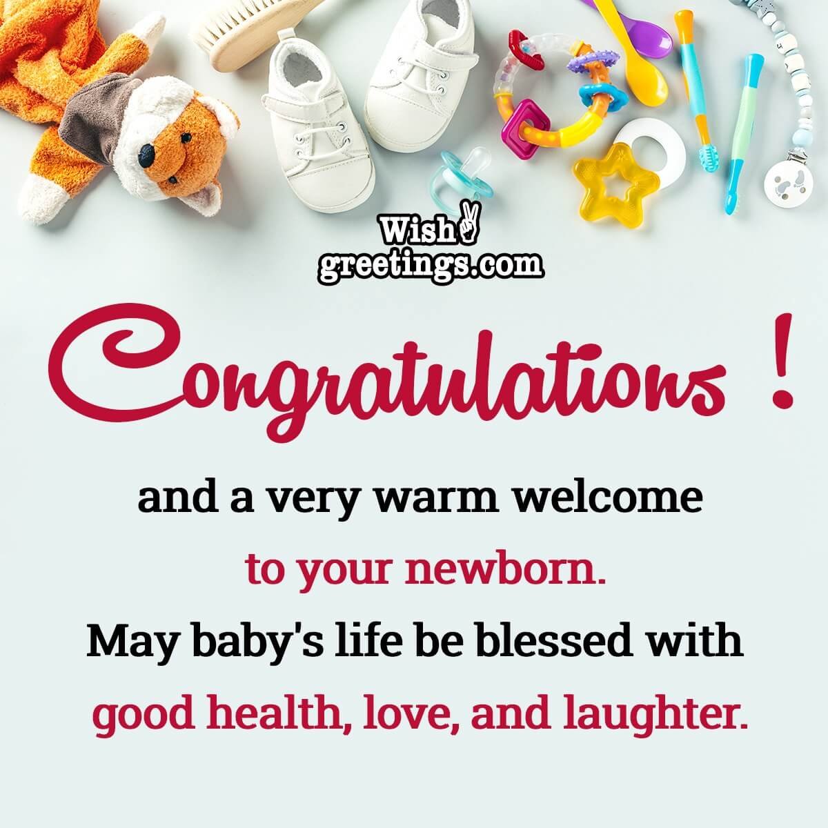 Congratulations For New Born