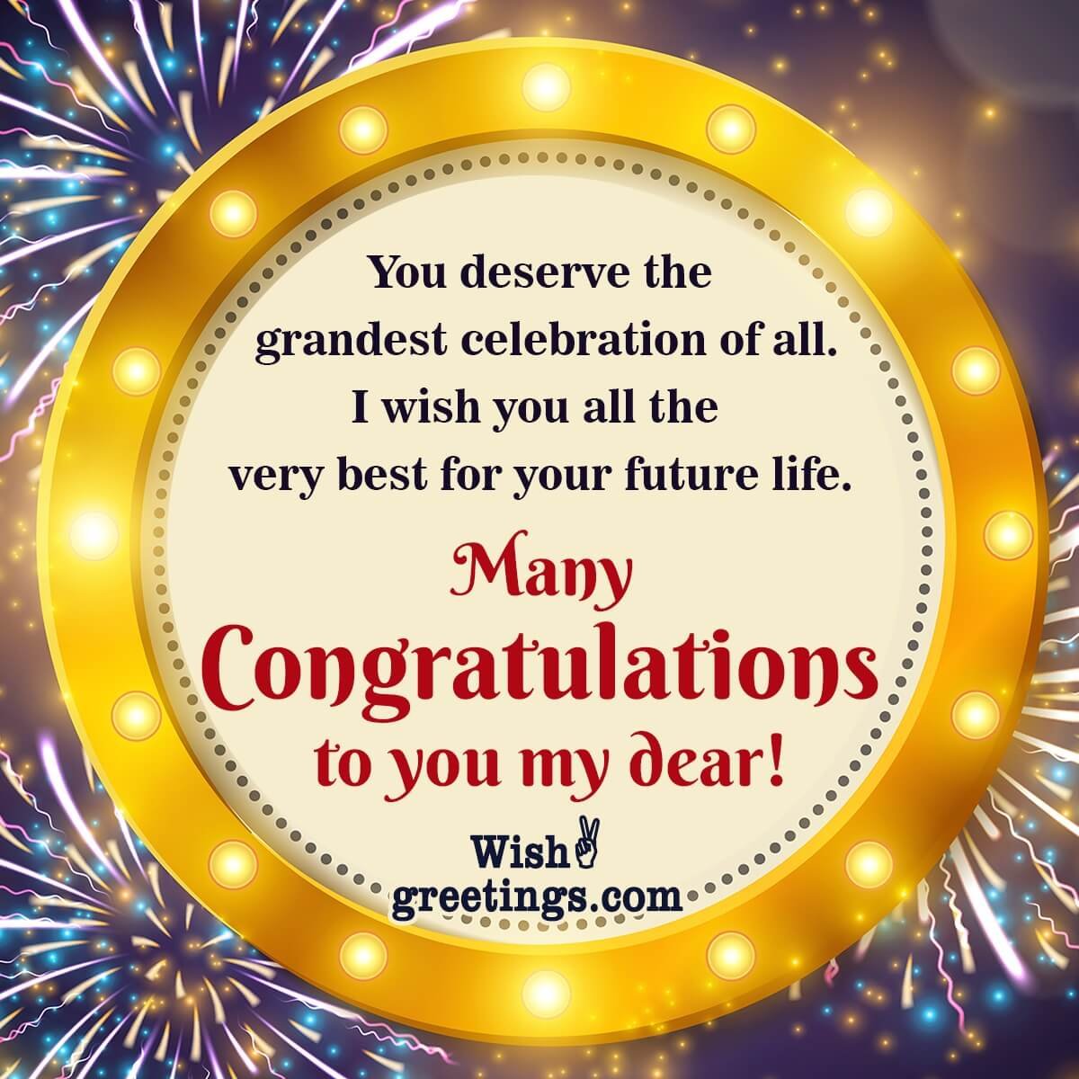 Congratulations Messages