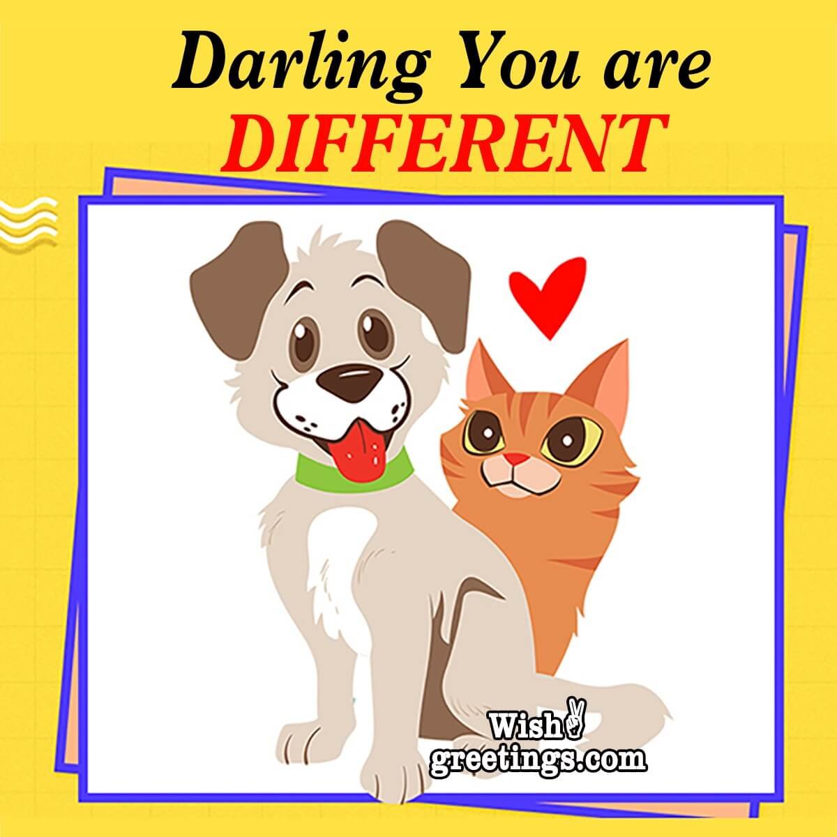 Darling You Are Different