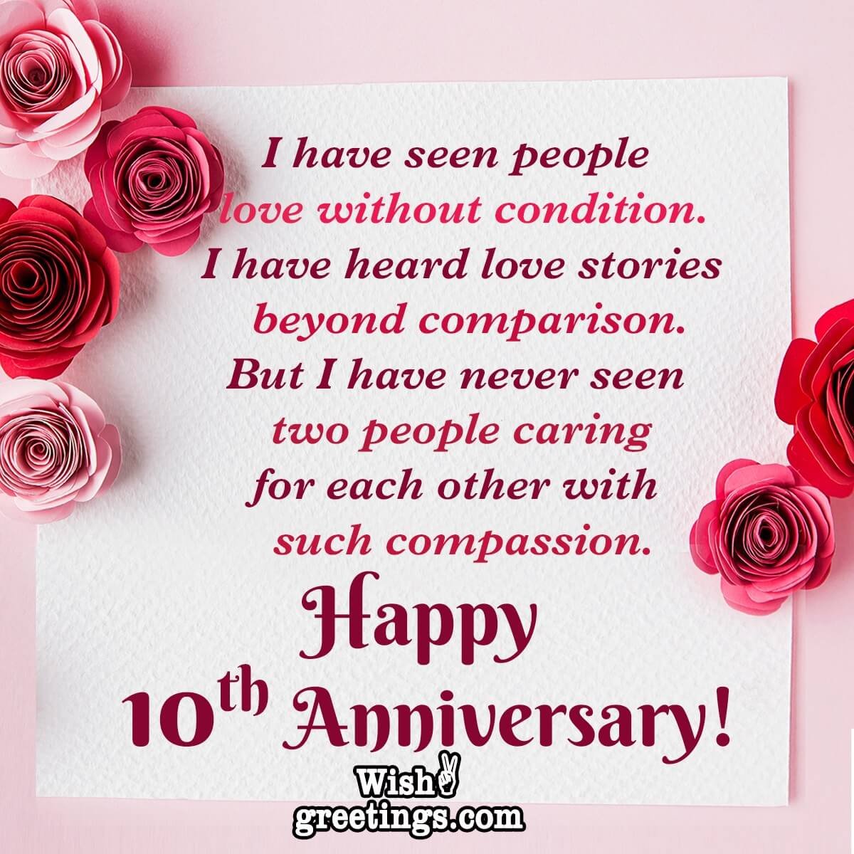 Milestone Anniversary Messages - Wish Greetings