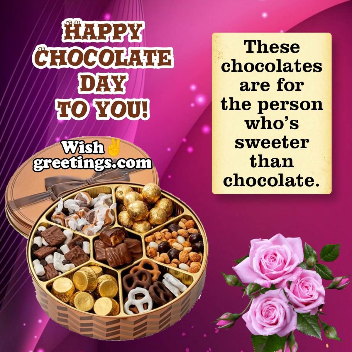 Happy Chocolate Day Wishes
