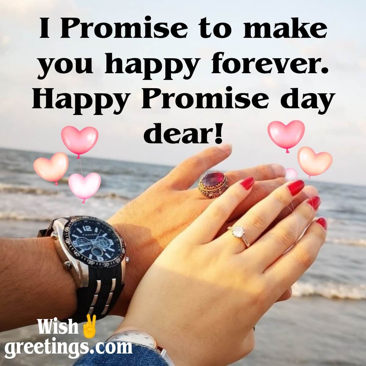 Happy Promise Day Dear