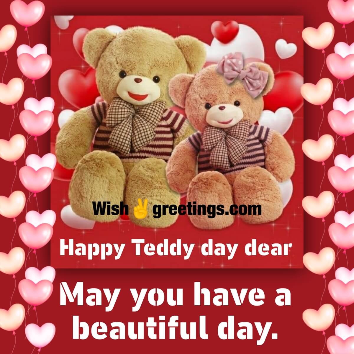 Happy Teddy Day Dear