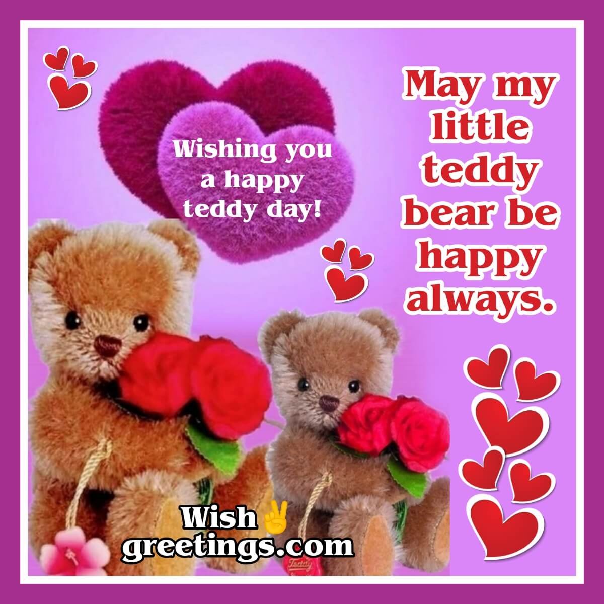 Wishing You A Happy Teddy Day!
