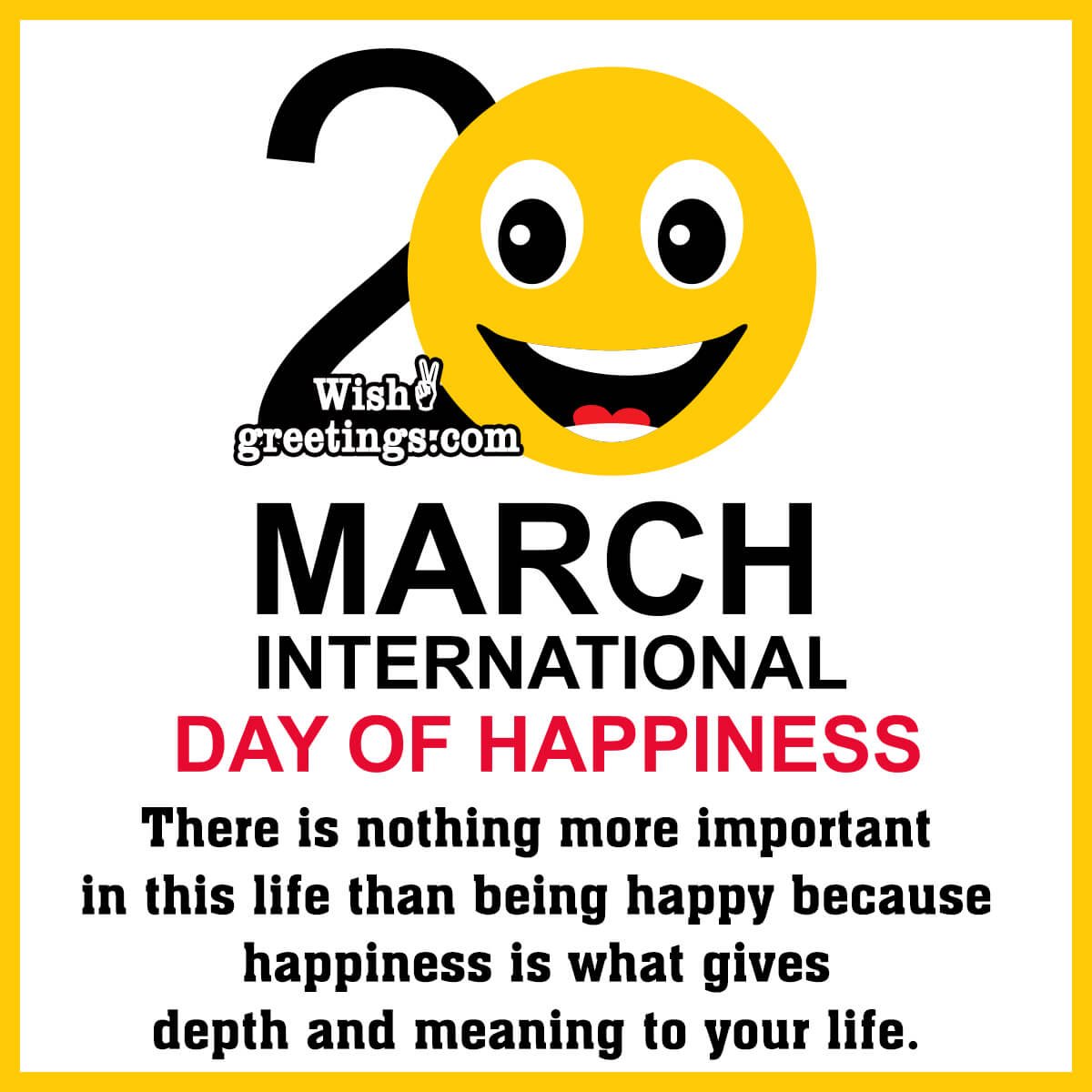 20march International Day Of Happiness