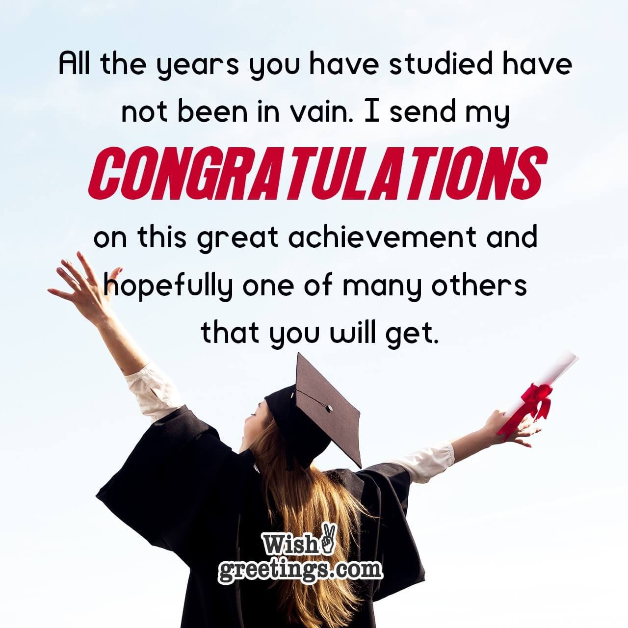 Congratulations On Graduation