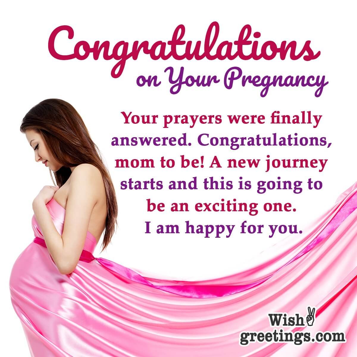 Congratulations On Your Pregnancy