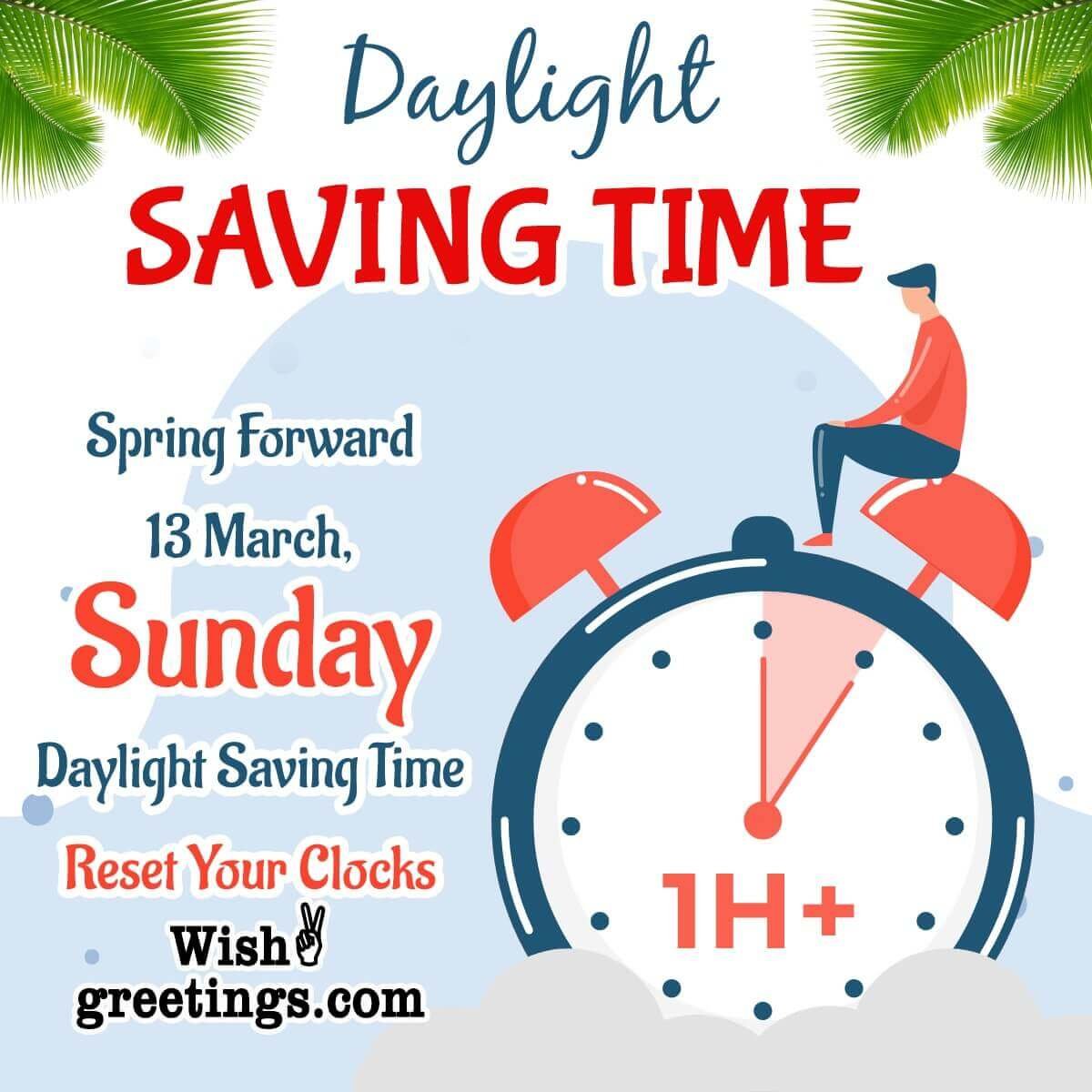 Daylight Saving Time Status Picture