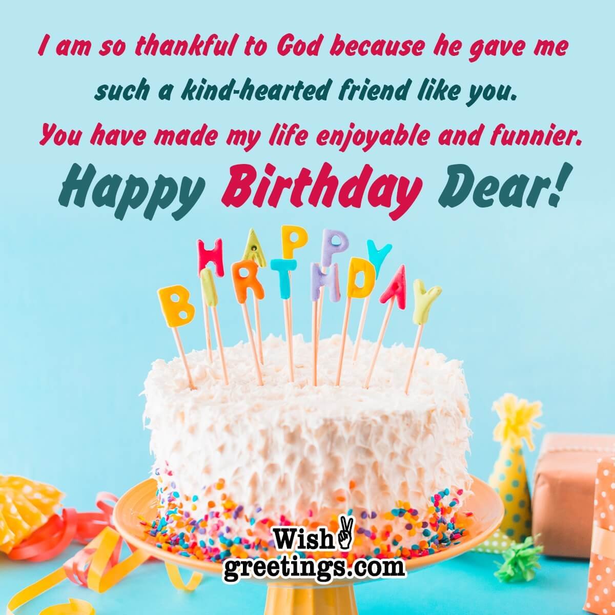 Best Happy Birthday Messages for Friends - Wish Greetings