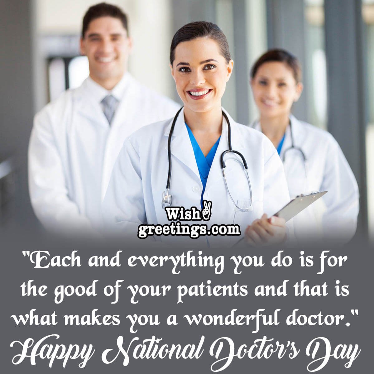 Happy National Doctor’s Day Quote