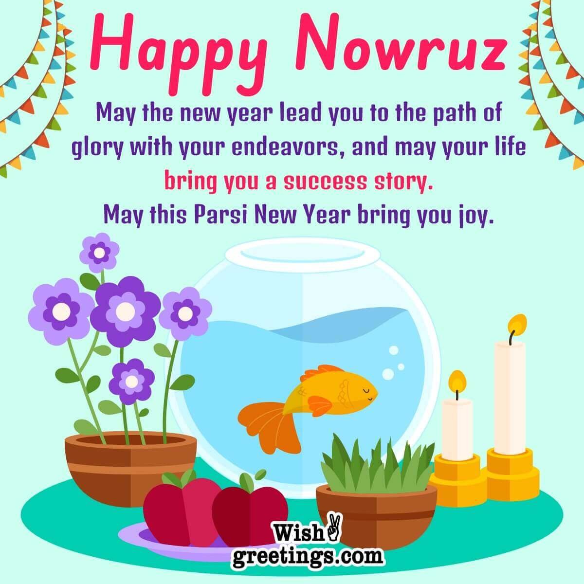 Happy Nowrus Message Picture