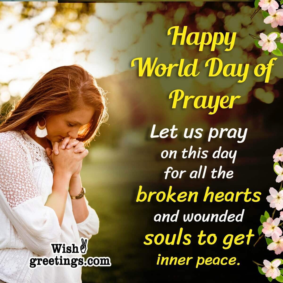 World Day of Prayer Messages - Wish Greetings