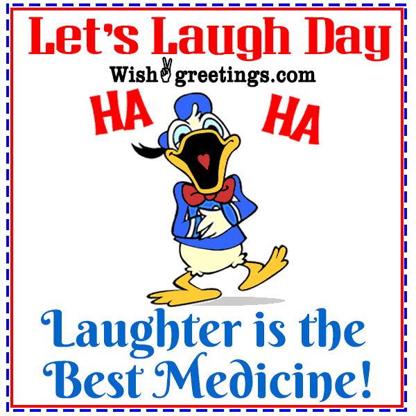 Let’s Laugh Day Gif Image