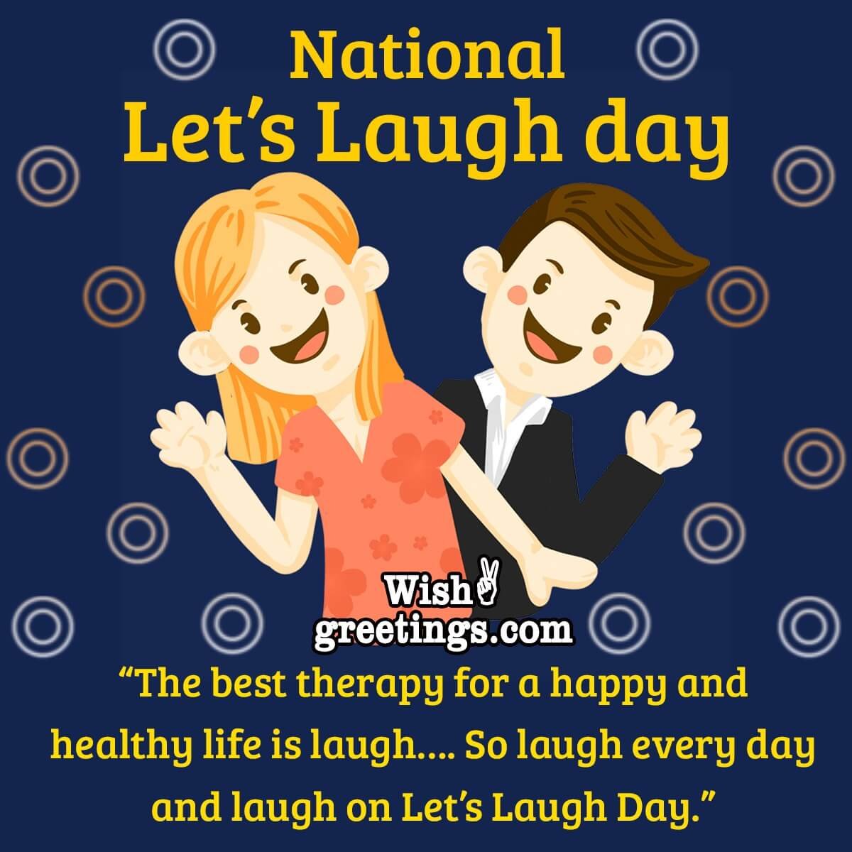 National Let’s Laugh Day