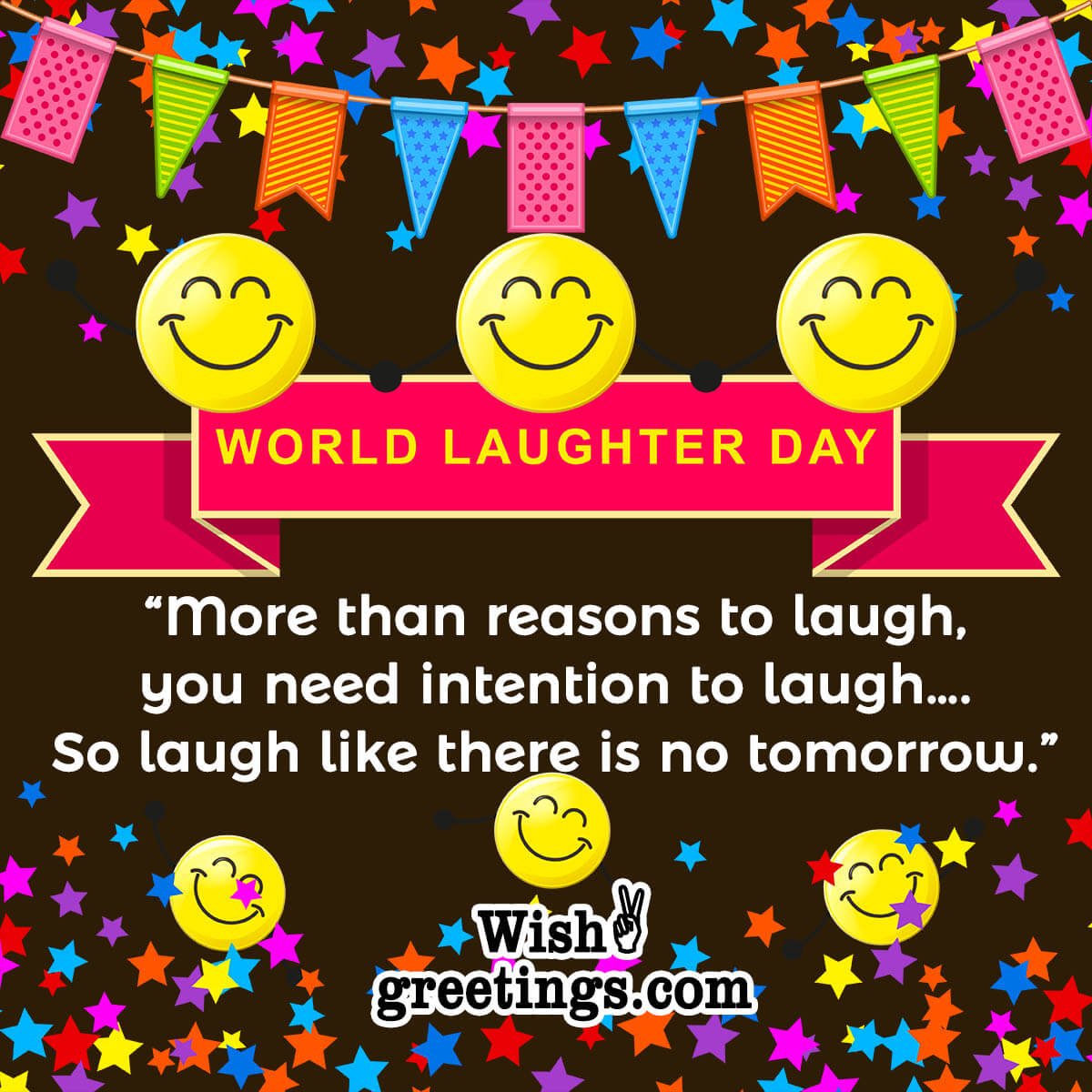 World Laughter Day Messages